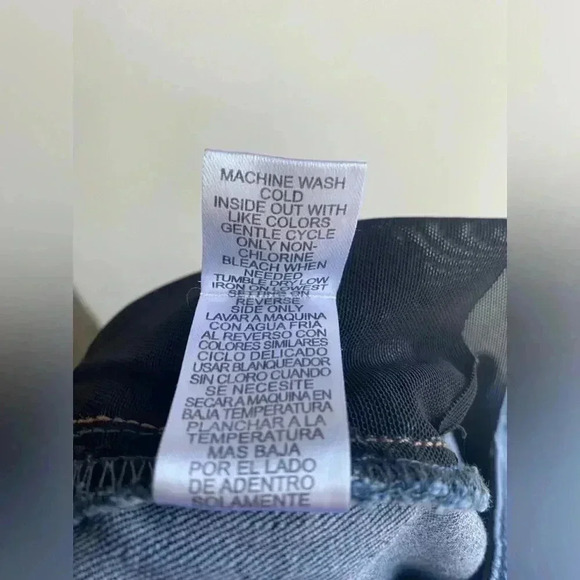 Mac and Me Jeans Bootcut Size 6 Pull On Comfort Waistband Medium Wash Hemmed - Picture 9 of 10